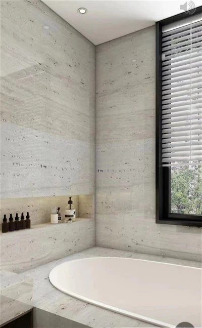 Зидне плочице од белог травертина